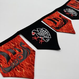 Raven Galley Fire Up Helly Aa bunting