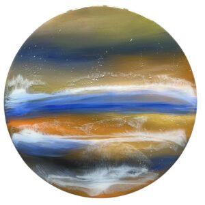 Sunset seascape.